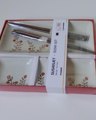 Set per sushi Tiger in ceramica