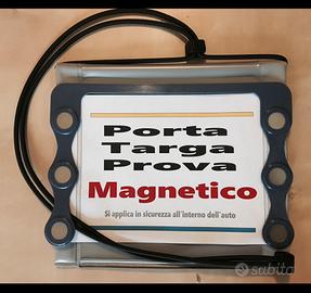 Porta targa prova per veicoli auto/moto