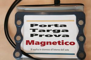 Porta targa prova per veicoli auto/moto