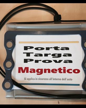 Porta targa prova per veicoli auto/moto