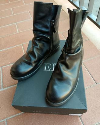 Stivaletti Ernesto Dolani pelle nera nr 40 donna