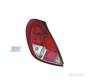 FANALE SINISTRO HYUNDAI I20 13-15 BIANCO ROSSO
