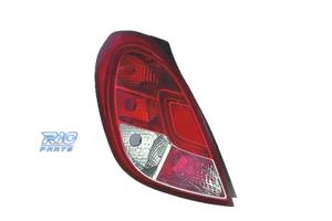 FANALE SINISTRO HYUNDAI I20 13-15 BIANCO ROSSO