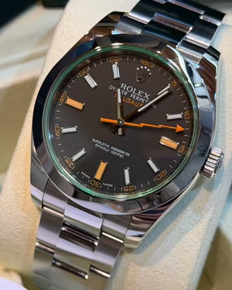 Rolex Milgauss 116400GV 2014 Full Revisione 10/26