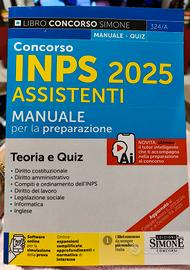 libro ed Simone.concorso INPS 2025. NON trattabile