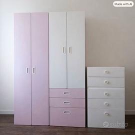 armadio stuva ikea + cassettiera armadio 80€ luno