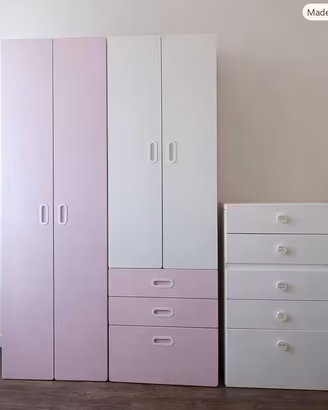 armadio stuva ikea + cassettiera armadio 80€ luno