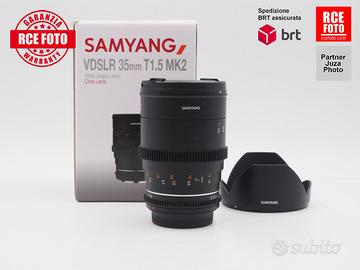 Samyang VDSLR 35 T1.5 Mk2 (Canon)