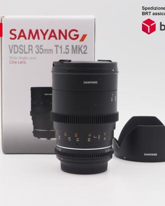 Samyang VDSLR 35 T1.5 Mk2 (Canon)
