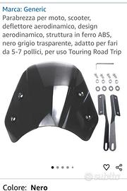 Parabrezza moto universale