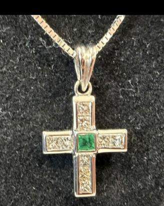 Ciondolo in oro bianco