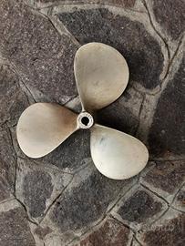 elica in ottone tre pale fisse