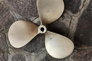 elica in ottone tre pale fisse