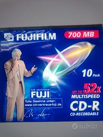 CD FUJIFILM 700 MB 52X 80 MIN