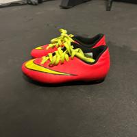 Nike mercurial rosse bambino calcio