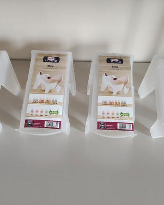 Portascarpe salva spazio (4 pezzi)