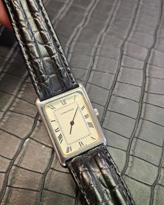Longines tank in acciaio vintage full set