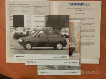 Innocenti 500, Elba & Koral - cartella stampa 1992