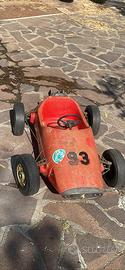 Auto a pedali d'epoca Ferrari F1 Pines (Anni 70)