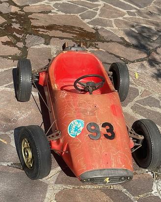 Auto a pedali d'epoca Ferrari F1 Pines (Anni 70)