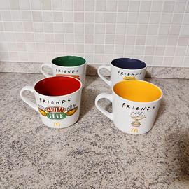 Set completo 4 tazze ceramica Friends McDonald's 