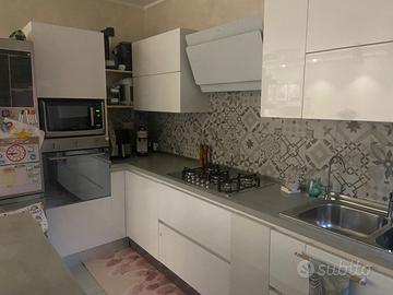 cucina bianca laccata