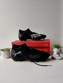 PUMA Future 7 Pro FG/AG - Black/Fluo Green 