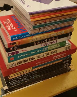 Lotto Cultura Francese: Libri, DVD e CD