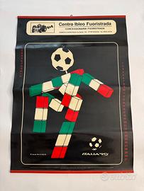 Calendario perpetuo vintage Mondiale Italia ’90