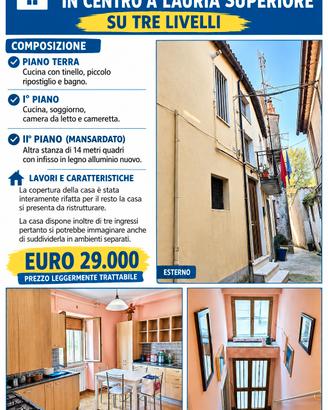Appartamento indipendente Lauria Superiore