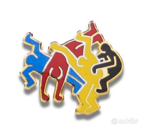 Spilla vintage Keith Haring by ACME Studio