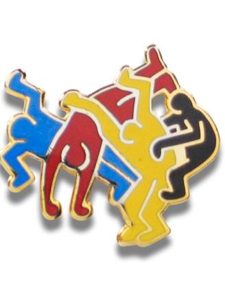 Spilla vintage Keith Haring by ACME Studio