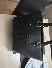 borsa trussardi originale nera in pelle