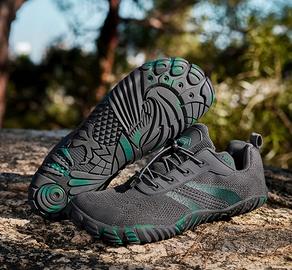 Scarpe barefoot verdi unisex numero 45 