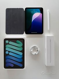 Apple iPad mini 6gen WiFi 64GB Gray e Apple Pencil