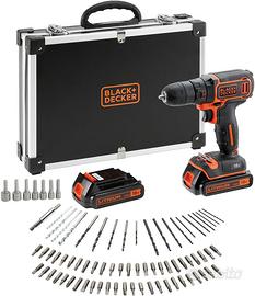 Kit trapano senza fili da 18 V BLACK+DECKER