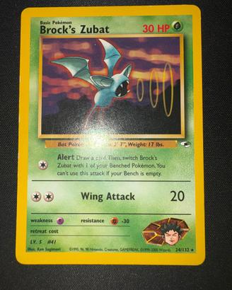 Brock's Zubat Gym Heroes 24/132