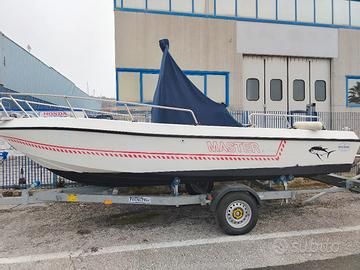 barca sidra master con motore