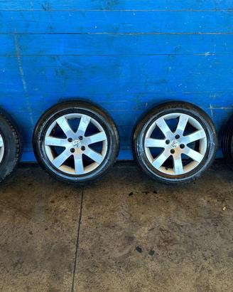 4 CERCHI IN LEGA PEUGEOT 308 Serie 9680729880 (07>