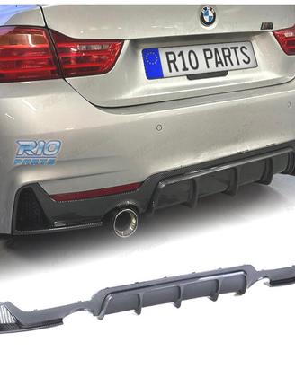 DIFFUSORE BMW F32 F33 F36 LOOK M PERFORMANCE CARBO