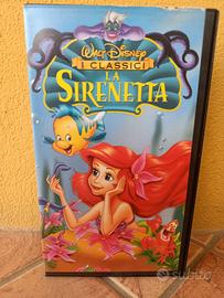 DISNEY LA SIRENETTA VHS