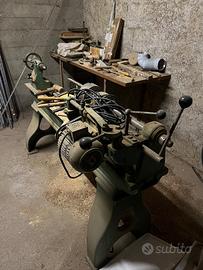 Tornio per legno professionale in ghisa – trifase