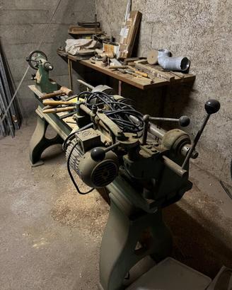 Tornio per legno professionale in ghisa – trifase