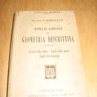 APPLICAZIONI DI GEOMETRIA DESCRITTIVA HOEPLI 1914