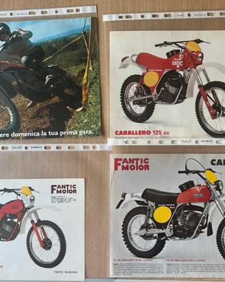 Fantic Motor brochure depliant originali volantino