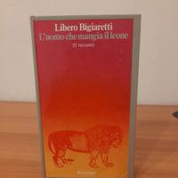 Libro Romanzo "L'uomo che mangia il leone "