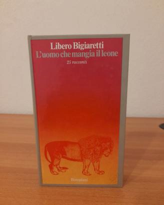 Libro Romanzo "L'uomo che mangia il leone "