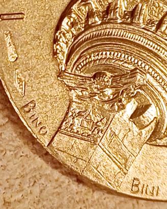 medaglia oro giovanni paolo ii 