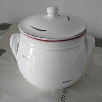 Zuppiera - legumiera in terracotta nuova