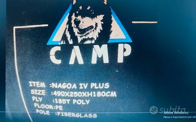 Tenda da campeggio Marca  CAMP  NAGOA  IV PLUS
